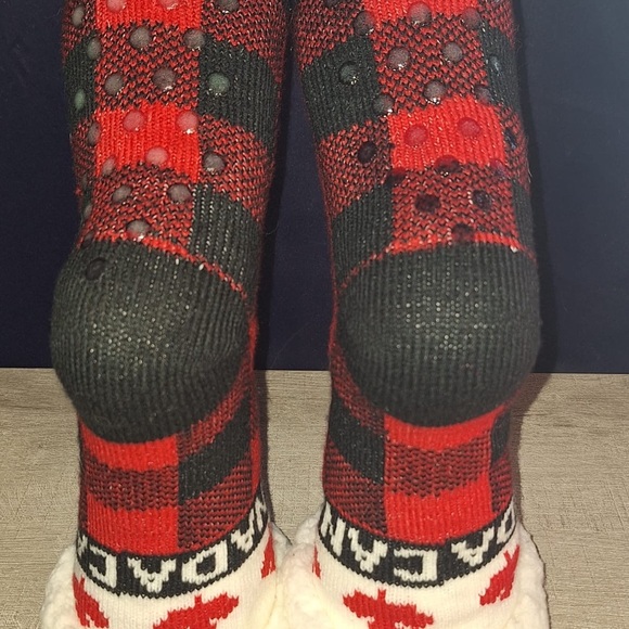 Womens Slipper Fuzzy Socks Non Slip Grips Winter Warm - Picture 2 of 8